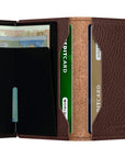 Miniwallet - Vegetable Tanned Espresso Brown