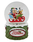 Disney Traditions Laughing All The Way Snowglobe