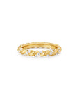 Gold Sparkle Twisted Ring