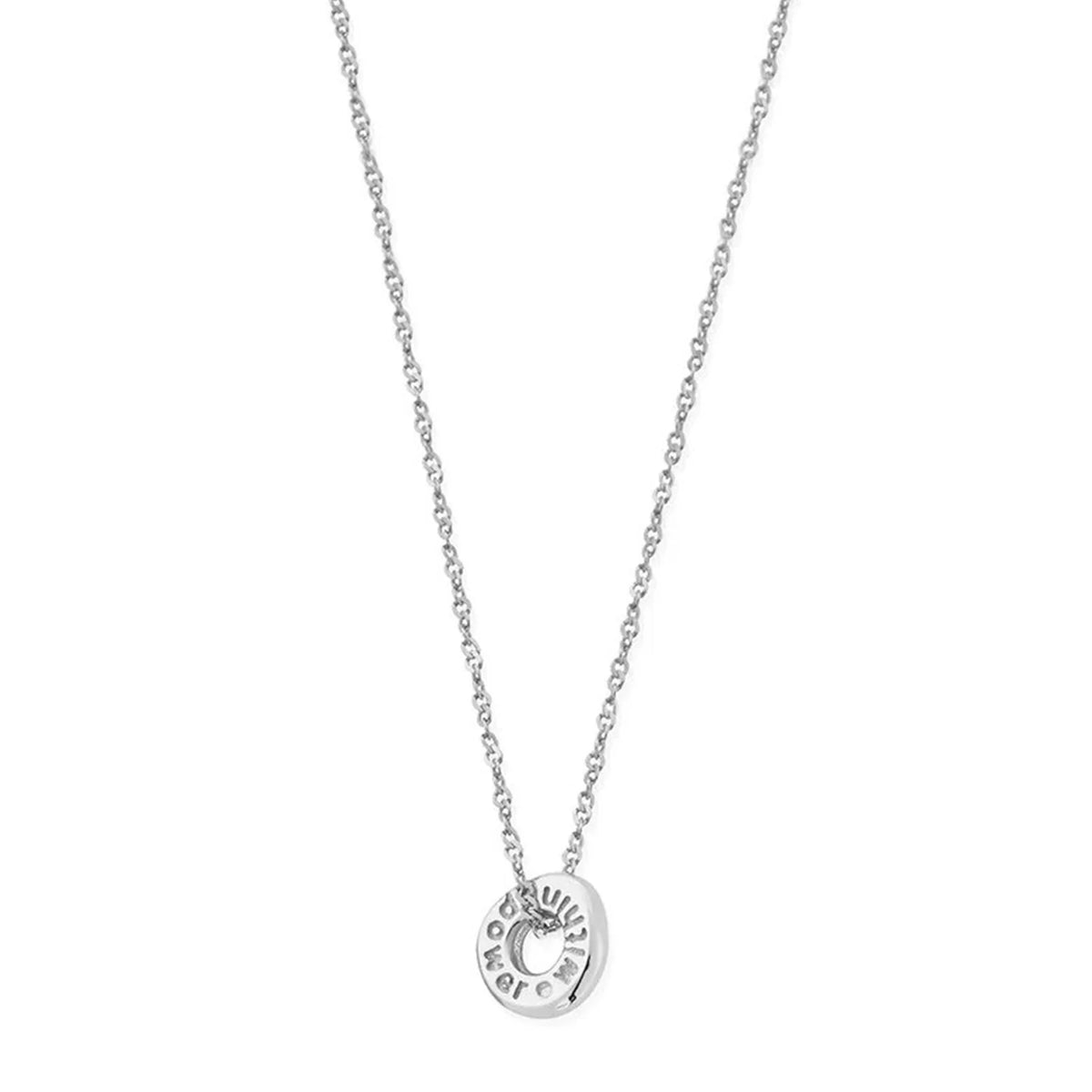 Tiny Twisted Rope Chain Power Within Necklace