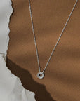 Tiny Twisted Rope Chain Power Within Necklace