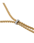Fope Eka 18ct Yellow Gold Lariat Necklace