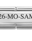 Silver Composable 26-MO-SAM Nomination Charm