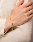 9ct Yellow Gold Figaro Chain Bracelet