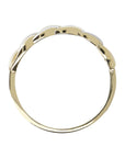 Two-Tone Curb Band Ring