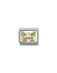 Composable Classic Link, Green Butterfly, LUCK