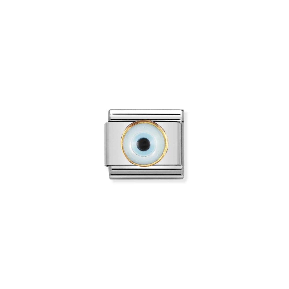 Composable Link, in Gold with Greek Eye