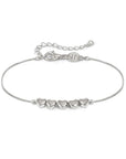 Armonica bracelet, 5 Hearts