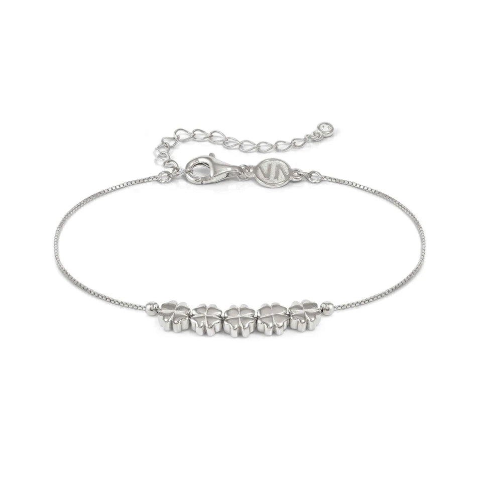 Armonica bracelet, 5 Four-Leaf Clovers