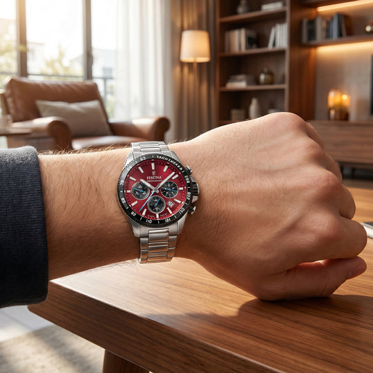 Red Chrono Festina