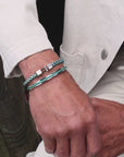 Catena Foxtail Patina Green | Silver