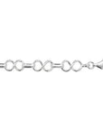 Sterling Silver Infinity Bracelet