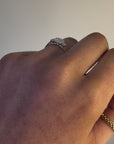 Amy - 18ct Yellow Gold Earth Grown Cluster Diamond Ring