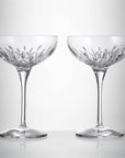 Lismore Champagne Saucer, 275ml, Set of 2