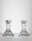 Lismore Candlestick, 10cm, Set of 2
